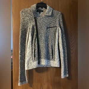 Rag & bone sweater bomber jacket